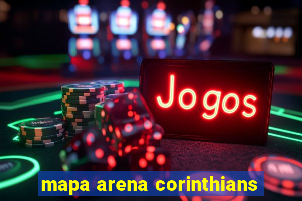 mapa arena corinthians